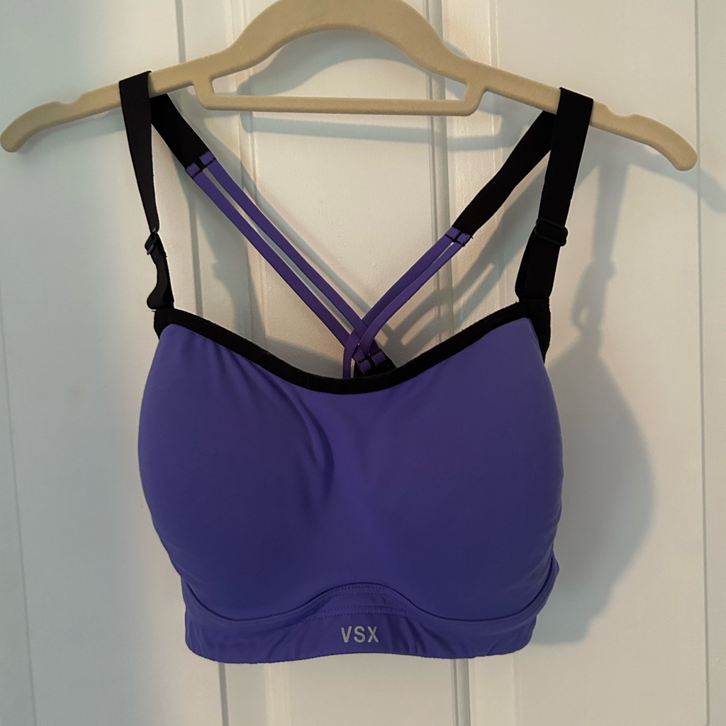 Vsx Purple Underwire Sports Bra